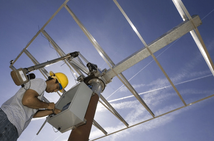 Solar panel installation